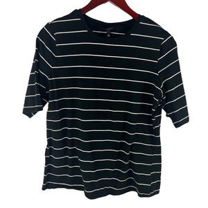 NWOT Who What Wear Stripe Tee